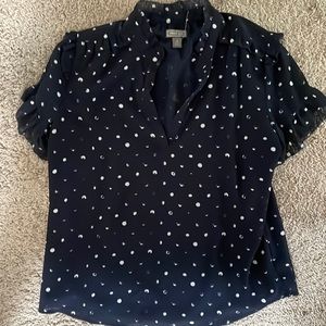J crew Point Sur Blouse size small